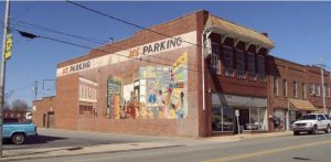 A building in Siler City, North Carolina